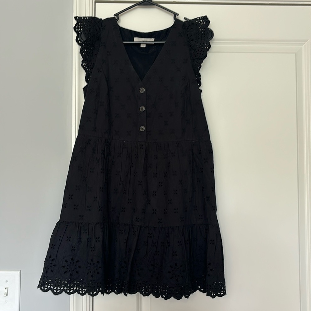 LOFT eyelet dress